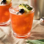 Jungle Bird Rum Tiki Cocktail with Pineapple