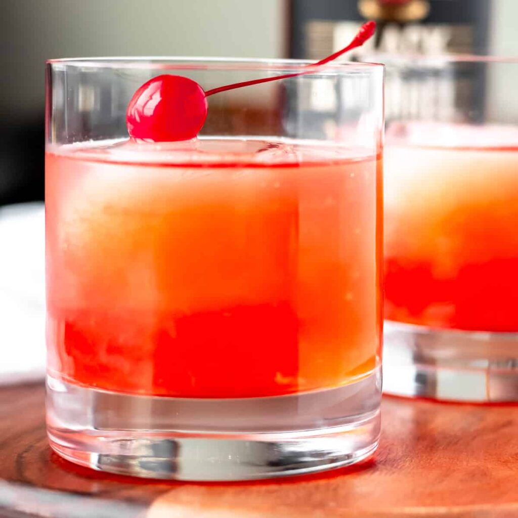 Top 40 Irish Whiskey Cocktails to Try 36 Irish Sunset Cocktail Recipe Image 1 3