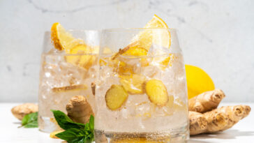 Refreshment Ginger Ale cocktail