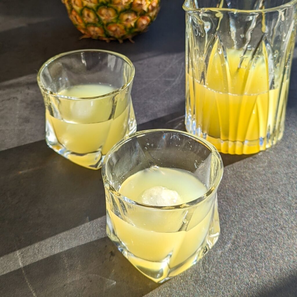The Pineapple Mezcal Old Fashioned