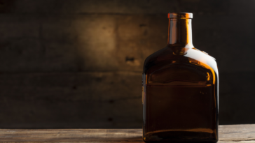 a bottle of the best bourbon for baking