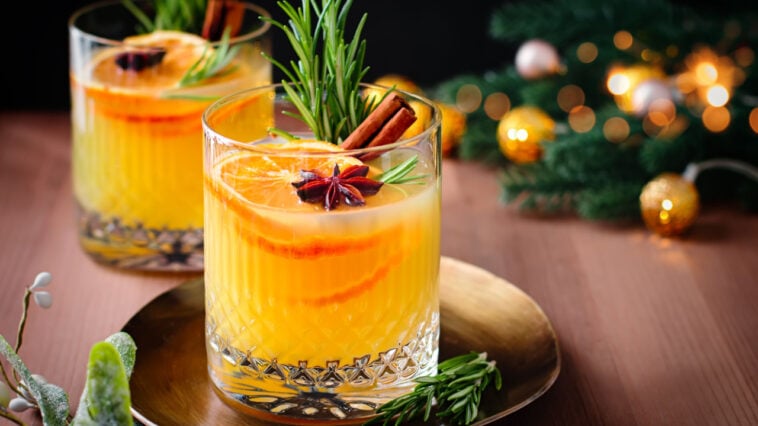 Big Batch Christmas Cocktails