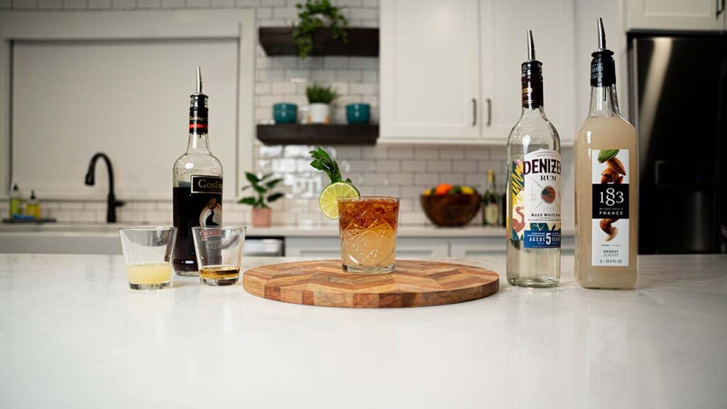 30 Must-Try Summer Rum Cocktails 15 mai tai cocktail with ingredients on the background