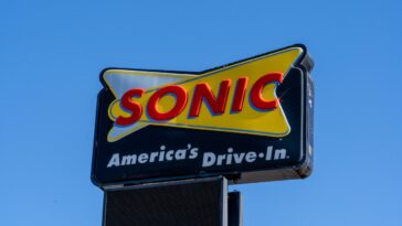 Sonic Drive-In sign board