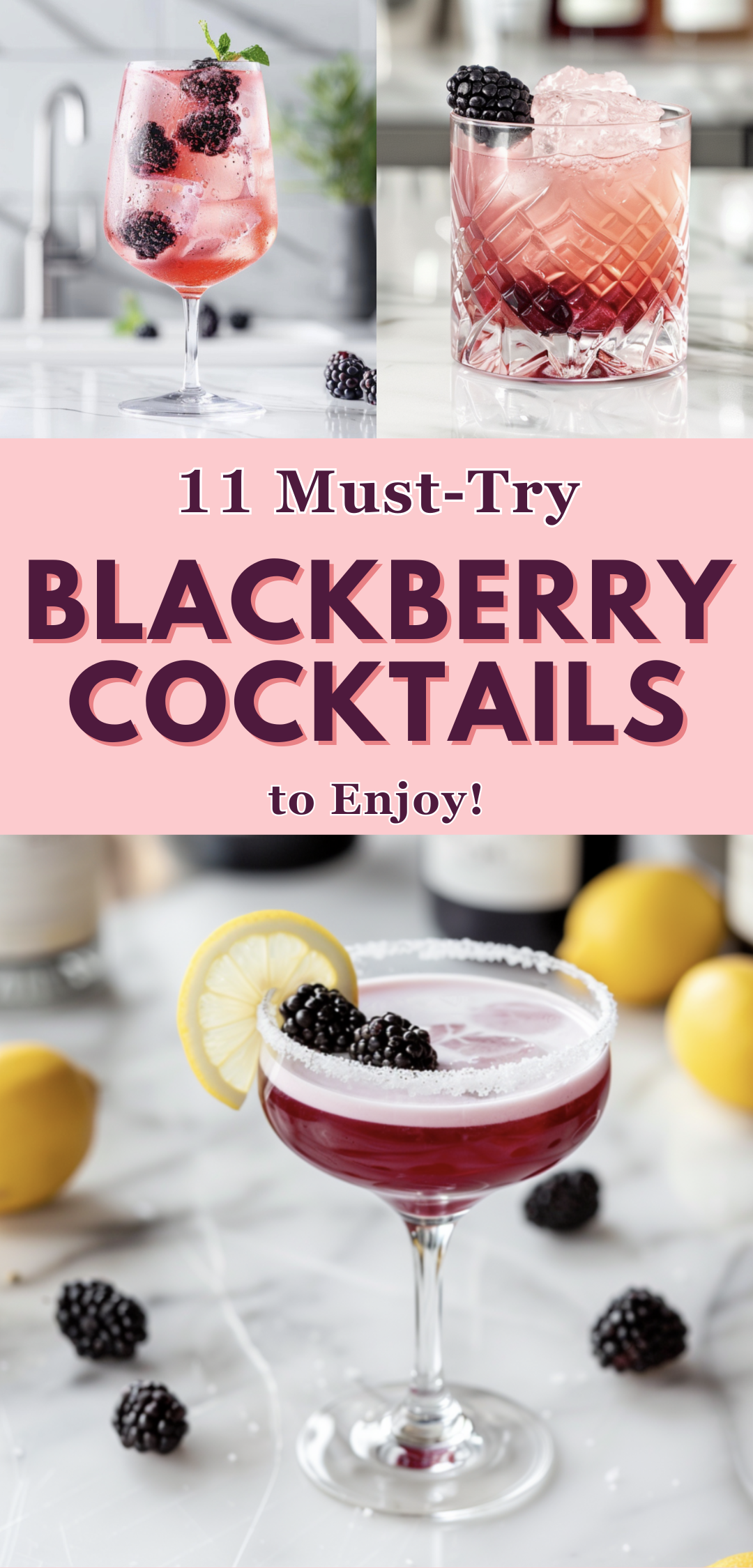 30 Blackberry Cocktails We Love to Make