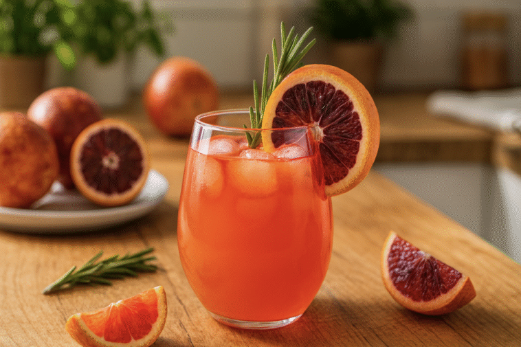 Blood Orange Cocktails