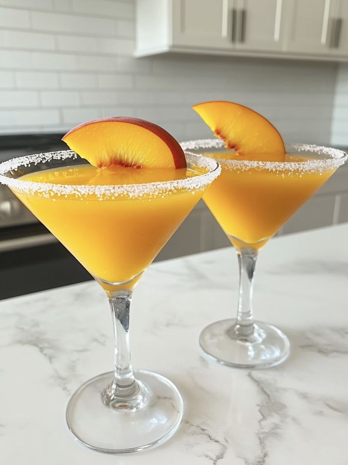 Fuzzy Peach Candy Cocktail