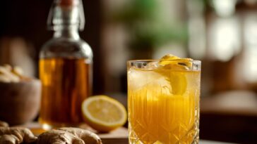 Ginger Syrup Cocktail