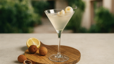 Lychee cocktails
