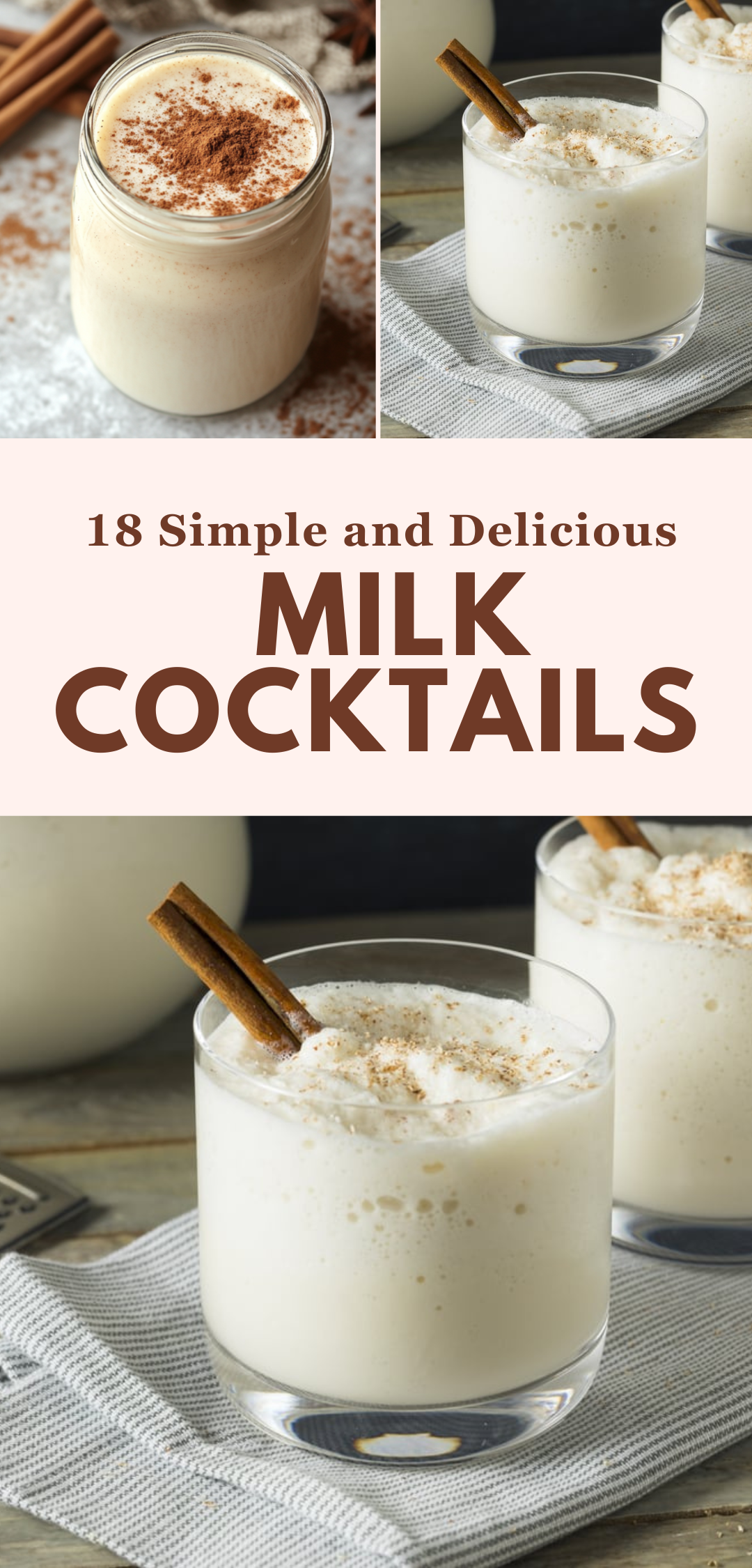 18 Must-Try Milk Cocktails