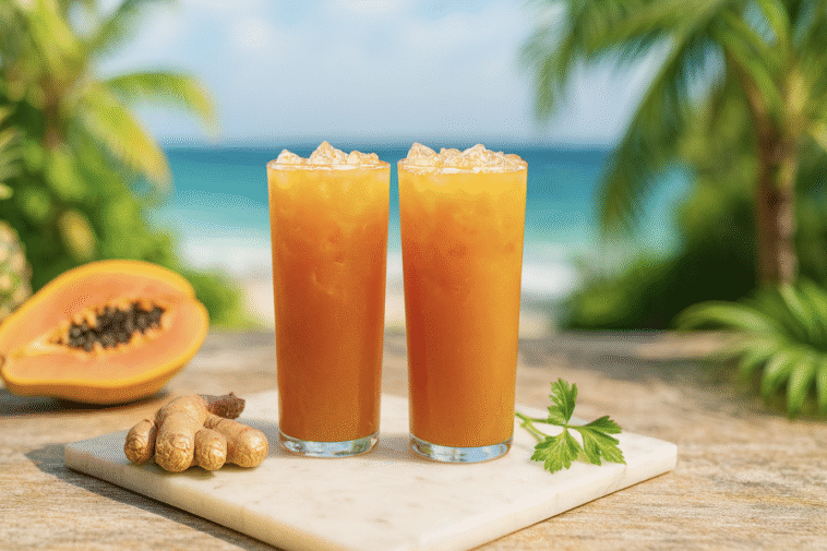 Papaya Cocktails