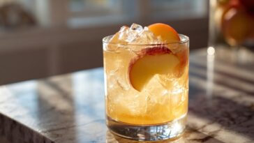 Peach Vodka Cocktail