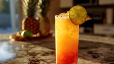 Tropical Rum Cocktail