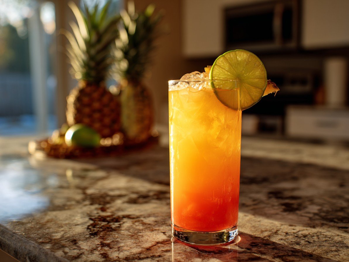 Tropical Rum Cocktail