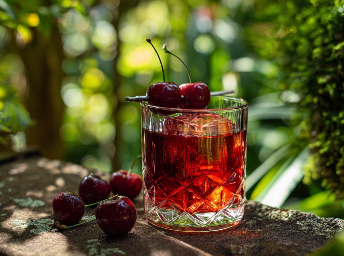 Cherry Gin Cocktail