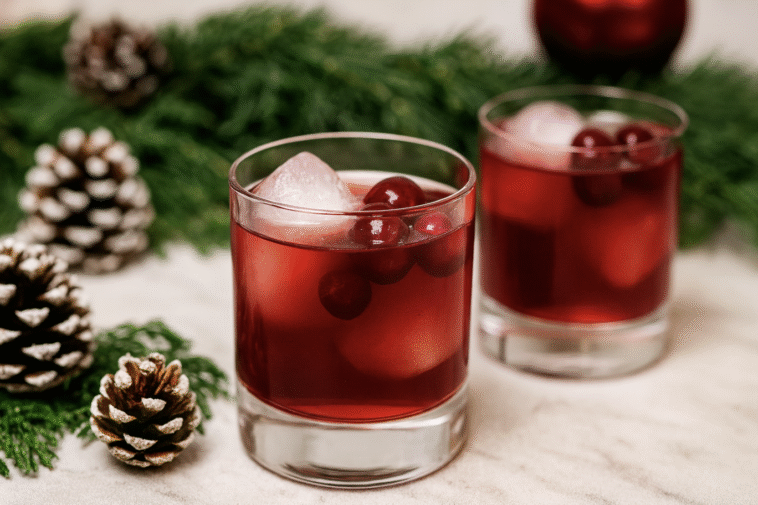 Christmas Gin Cocktails