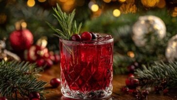 Christmas Tequila Cocktail