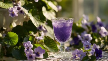 Creme de Violette Cocktail