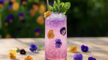 Edible Flowers for Cocktails