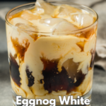 Eggnog White Russian pin