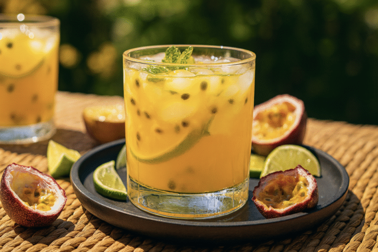 Passion Fruit Gin Cocktails