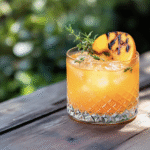 Peach Bourbon Cocktails