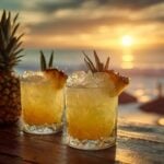 Pineapple Mezcal Cocktail
