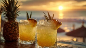 Pineapple Mezcal Cocktail