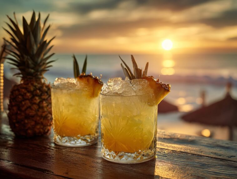 Pineapple Mezcal Cocktail