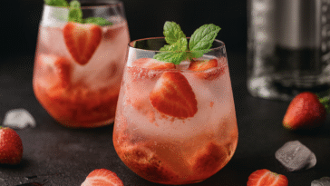 Strawberry Gin Cocktails