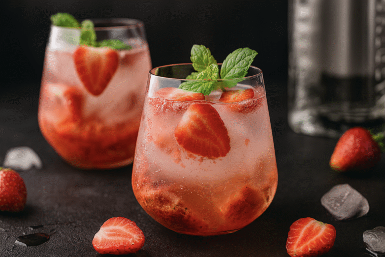 Strawberry Gin Cocktails