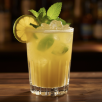 mango mojito cocktail