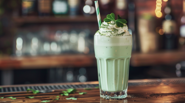boozy shamrock shake