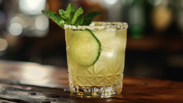 cucumber mint margarita
