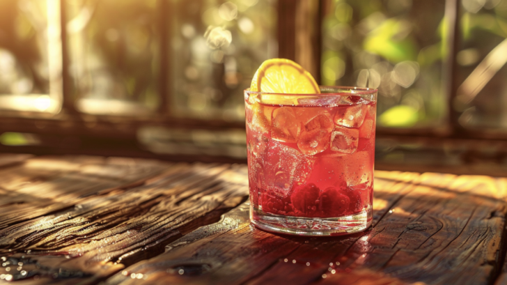 Raspberry Gimlet Cocktail Recipe