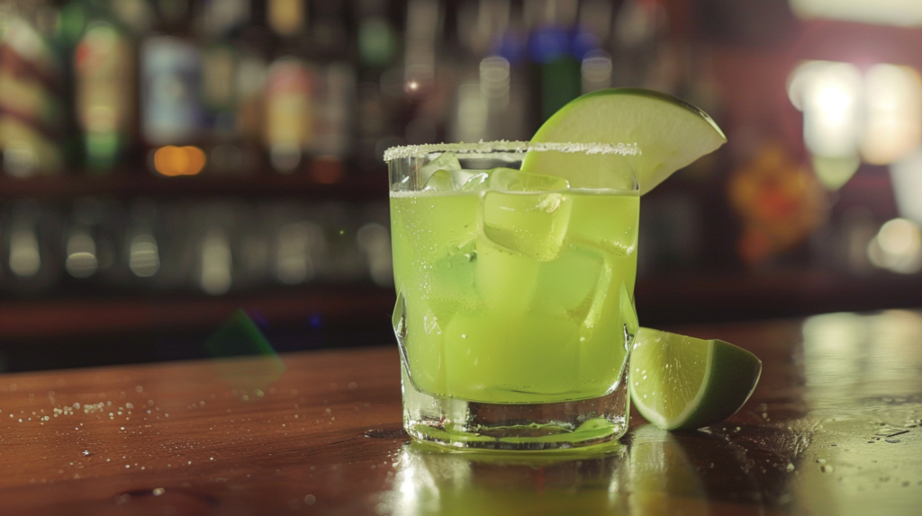 8 Crisp and Zesty Green Apple Cocktail Recipes to Refresh Your Day 2 Green Apple Margarita