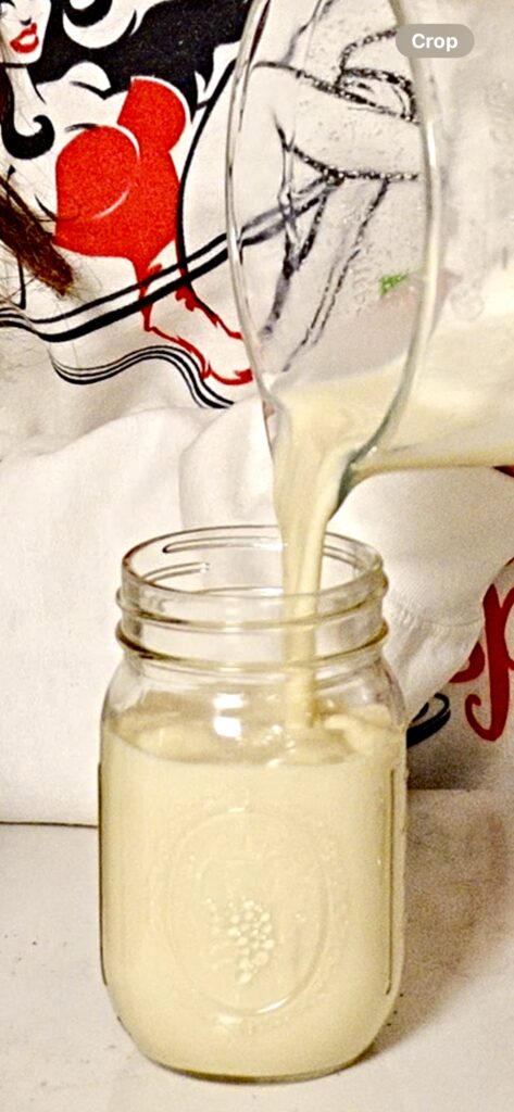 Eggnog 10 Storing the eggnog