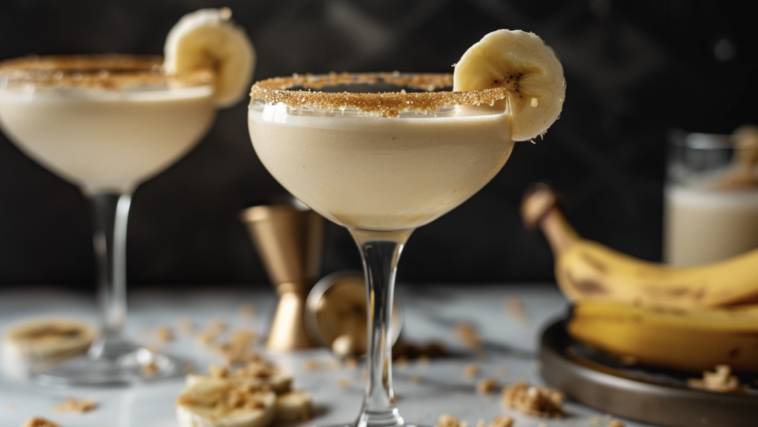 bananas foster martini