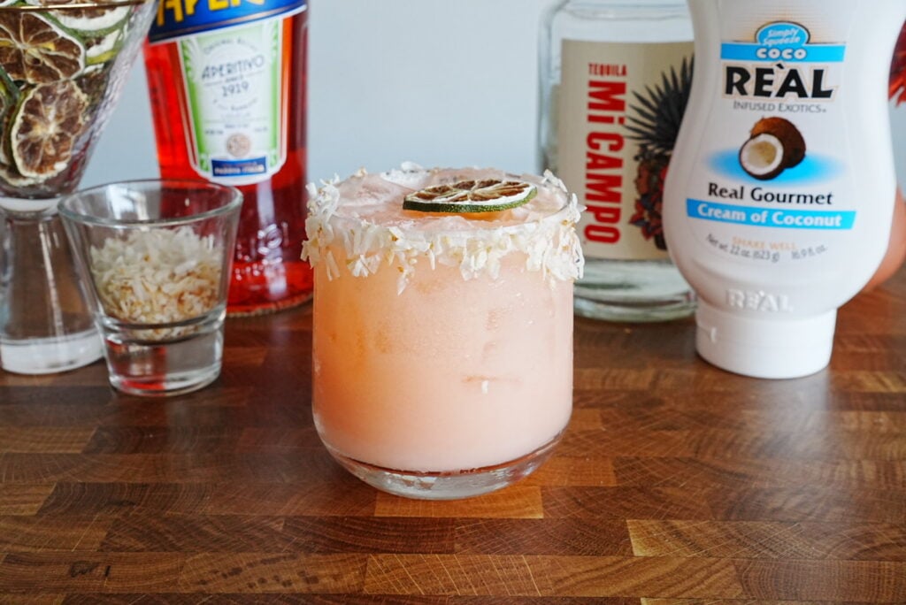Coconut Aperol Margarita 3 Coconut Aperol Margarita Pic 1