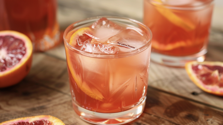blood orange old fashioned