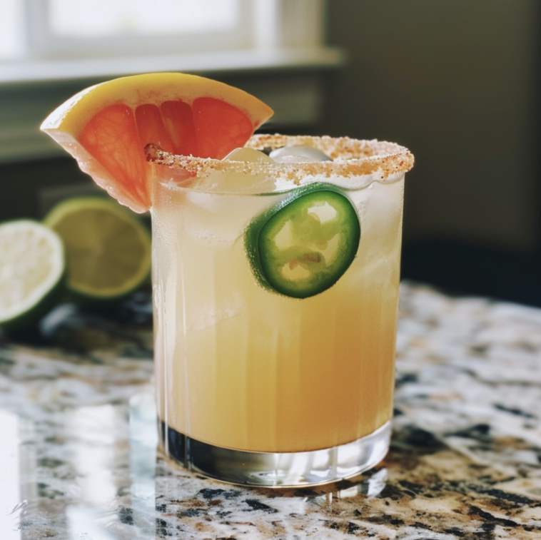 Spicy Jalapeno Paloma 1 spicy jalapeno Paloma