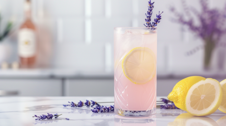 Honey Lavender Gin Lemonade 1 lavender gin lemonade