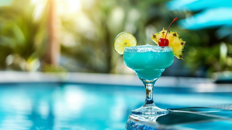 Blue Hawaiian Margarita 1 Blue Hawaiian Margarita