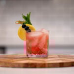 Blueberry Bourbon Smash