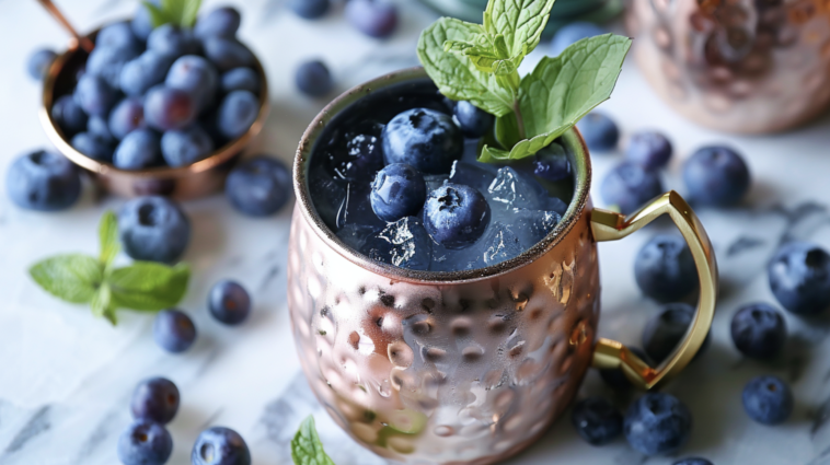 Blueberry Moscow Mule