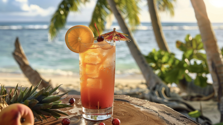 Gilligans island cocktail tropical