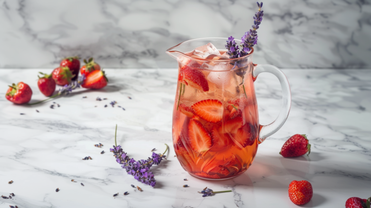 Lavender Sangria
