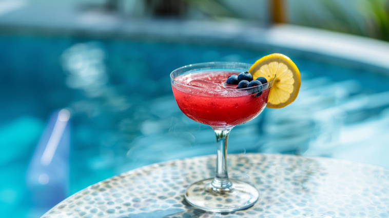Lemon Blueberry Daiquiri