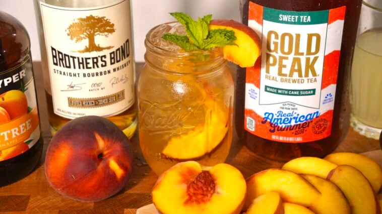 Peach Bourbon Arnold Palmer Pic 15