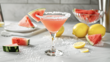 Watermelon Lemon Drop Recipe